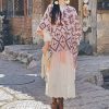 Tibetan Polyester Striped Shawl Wrap Tibetan Polyester Striped Shawl Wrap