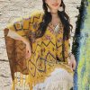 Tibetan Polyester Striped Shawl Wrap Tibetan Polyester Striped Shawl Wrap