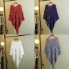 Tibetan Striped Pullover Tassel Shawl Tibetan Striped Pullover Tassel Shawl