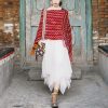 Tibetan Striped Pullover Tassel Shawl Tibetan Striped Pullover Tassel Shawl