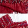 Tibetan Striped Pullover Tassel Shawl Tibetan Striped Pullover Tassel Shawl