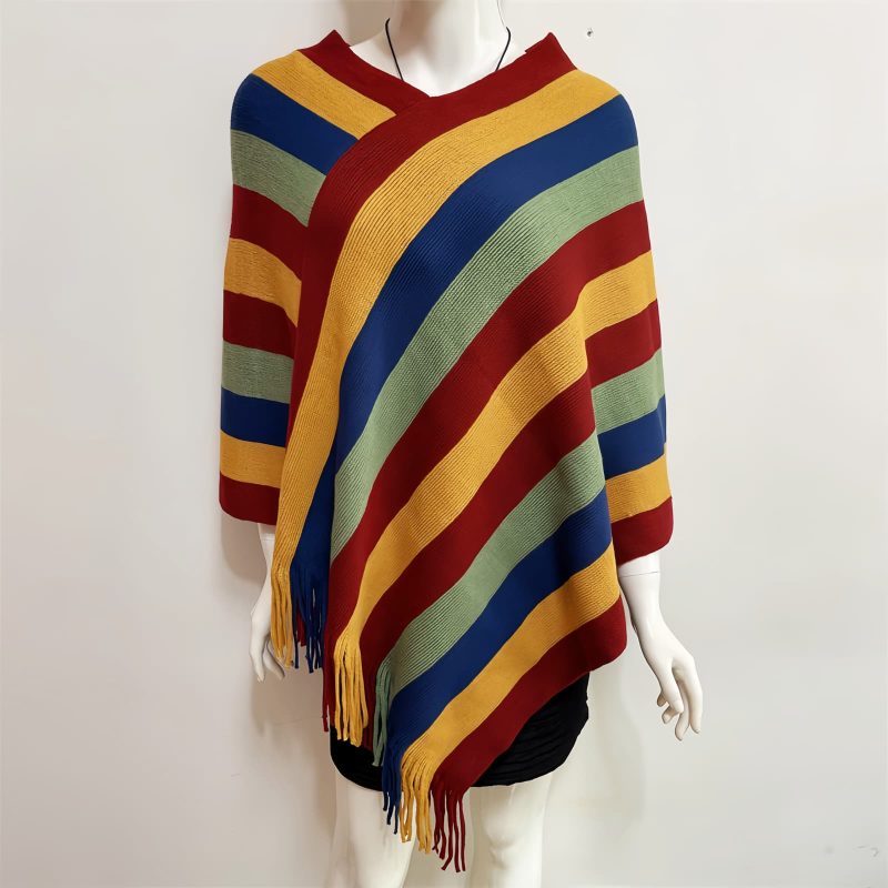Tibetan Tassel Design Cozy Travel Shawl Tibetan Tassel Design Cozy Travel Shawl