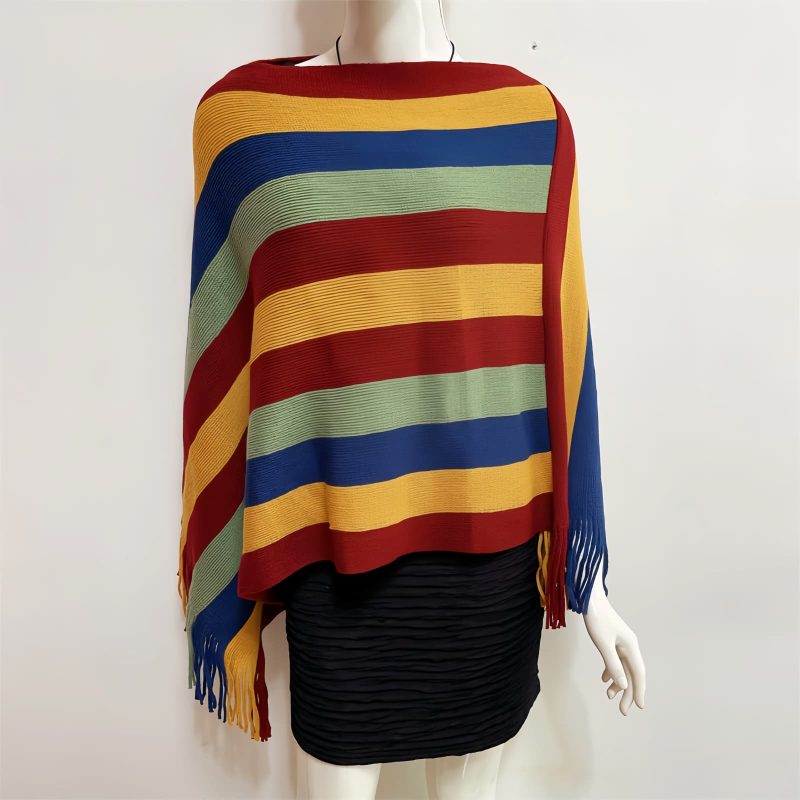 Tibetan Tassel Design Cozy Travel Shawl Tibetan Tassel Design Cozy Travel Shawl