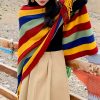 Tibetan Tassel Design Cozy Travel Shawl Tibetan Tassel Design Cozy Travel Shawl