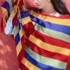 Tibetan Tassel Design Cozy Travel Shawl Tibetan Tassel Design Cozy Travel Shawl