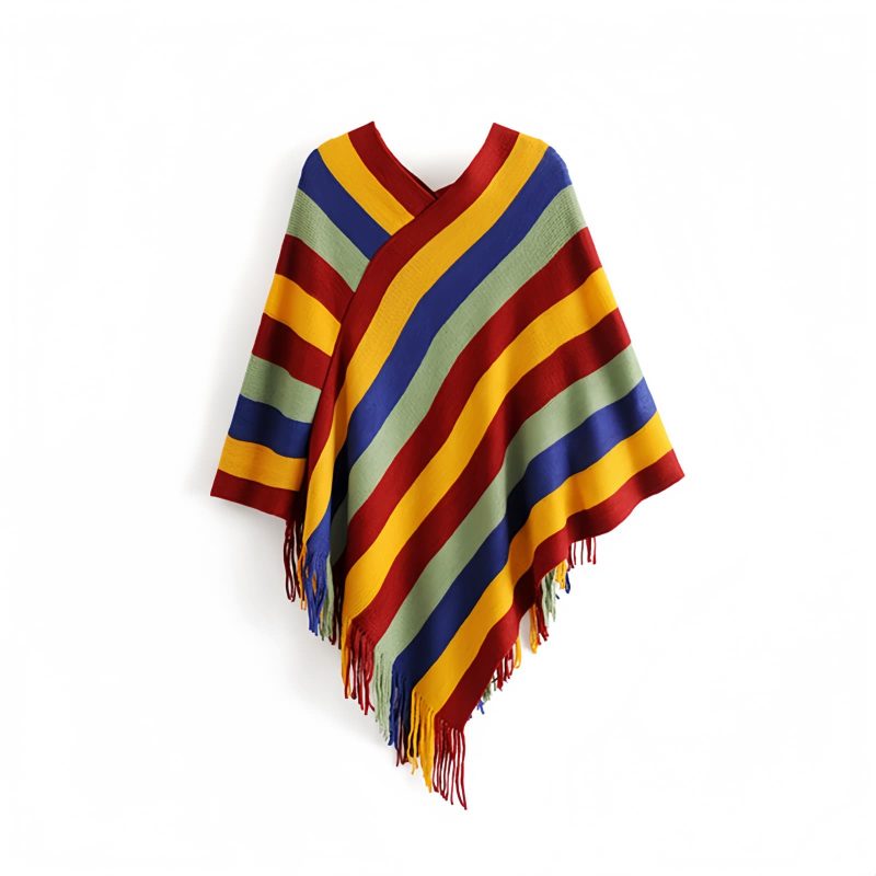 Tibetan Tassel Design Cozy Travel Shawl Tibetan Tassel Design Cozy Travel Shawl