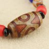 Tibetan Three-Eye Dzi Bead Protection Necklace Tibetan Three-Eye Dzi Bead Protection Necklace