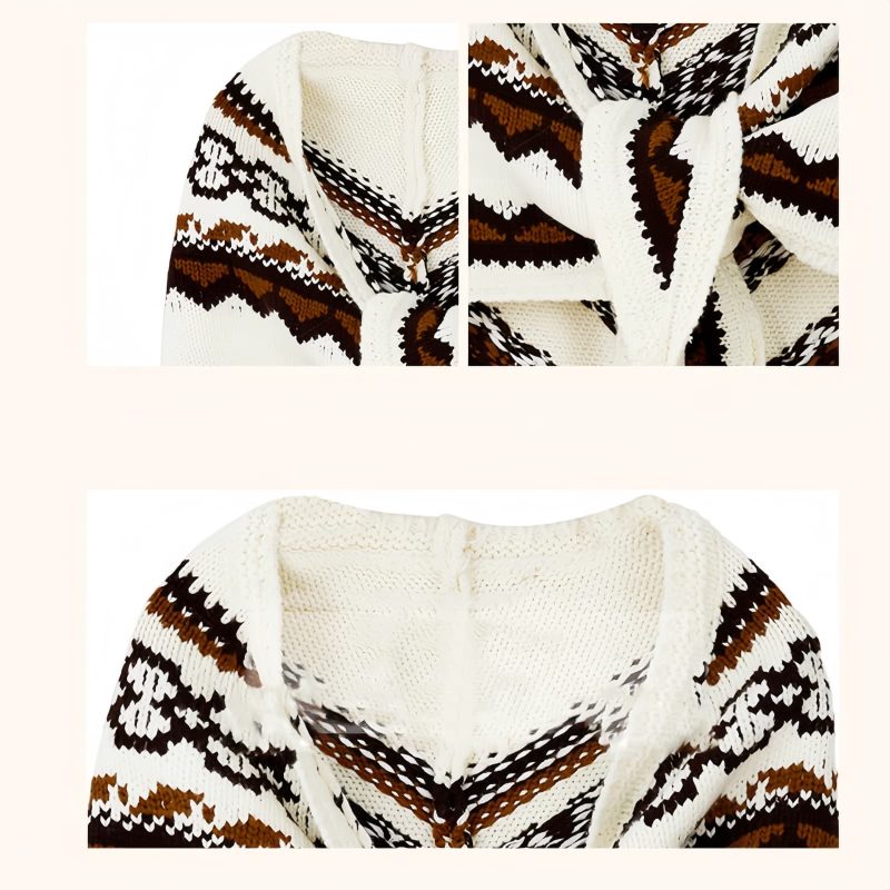 Tibetan Triangular Striped Tassel Shawl Tibetan Triangular Striped Tassel Shawl