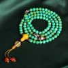 Tibetan Turquoise Mala Balance Necklace