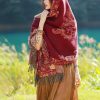 Tibetan Vine Leaves Pattern Shawl Tibetan Vine Leaves Pattern Shawl