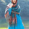 Tibetan Vine Leaves Pattern Shawl Tibetan Vine Leaves Pattern Shawl