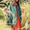 Tibetan Vine Leaves Pattern Shawl Tibetan Vine Leaves Pattern Shawl