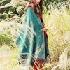 Tibetan Vine Leaves Pattern Shawl Tibetan Vine Leaves Pattern Shawl
