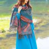 Tibetan Vine Leaves Pattern Shawl Tibetan Vine Leaves Pattern Shawl