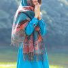 Tibetan Vine Leaves Pattern Shawl Tibetan Vine Leaves Pattern Shawl