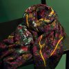 Tibetan Vintage Floral Pattern Shawl Wrap Tibetan Vintage Floral Pattern Shawl Wrap