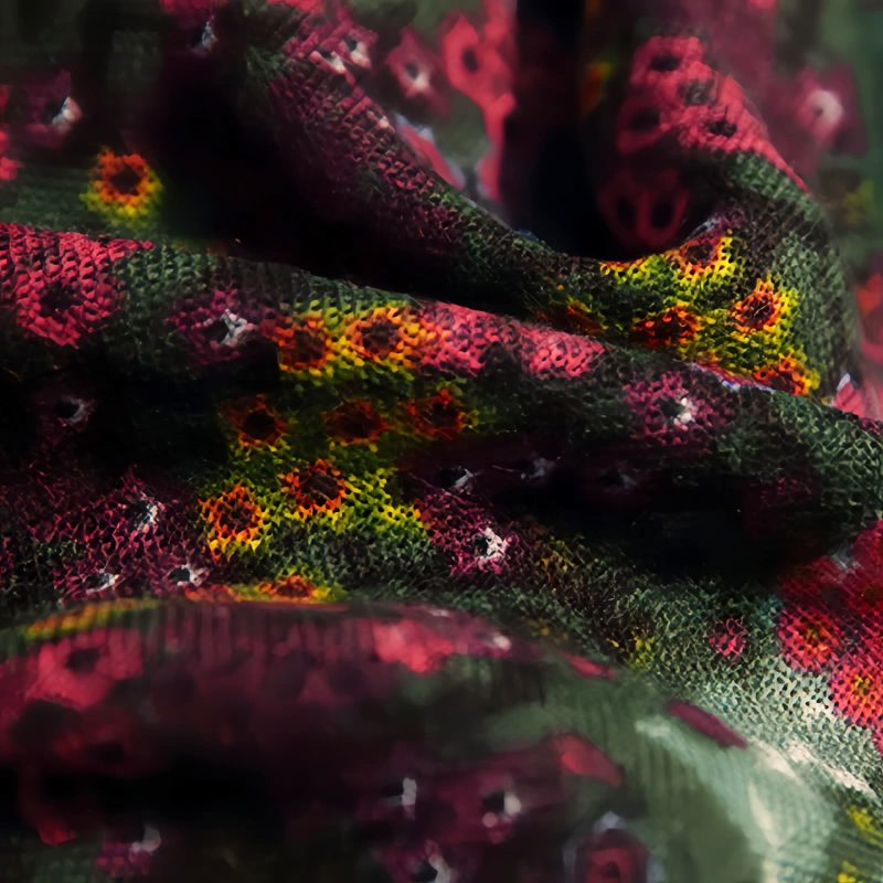 Tibetan Vintage Floral Pattern Shawl Wrap Tibetan Vintage Floral Pattern Shawl Wrap