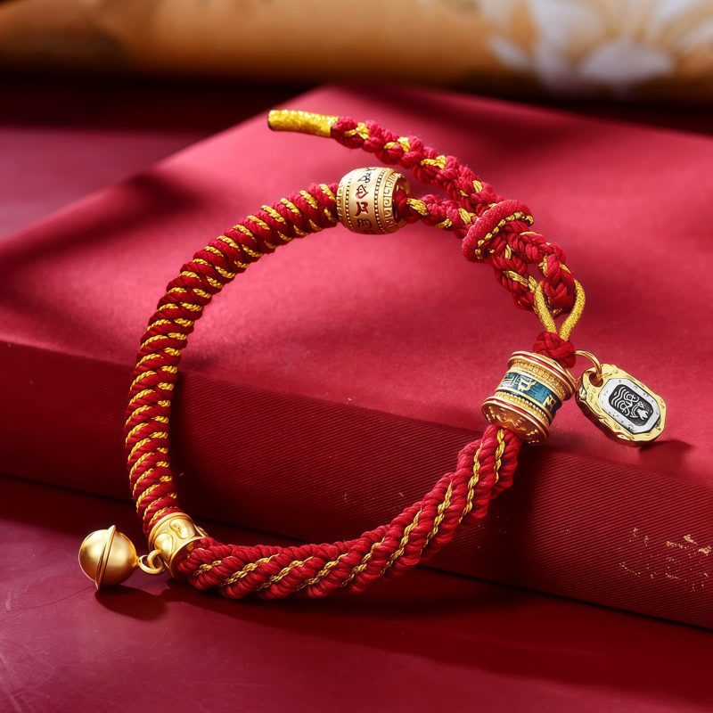 Tibetan Zakiram Goddess of Wealth Amulet Bracelet Tibetan Zakiram Goddess of Wealth Amulet Bracelet