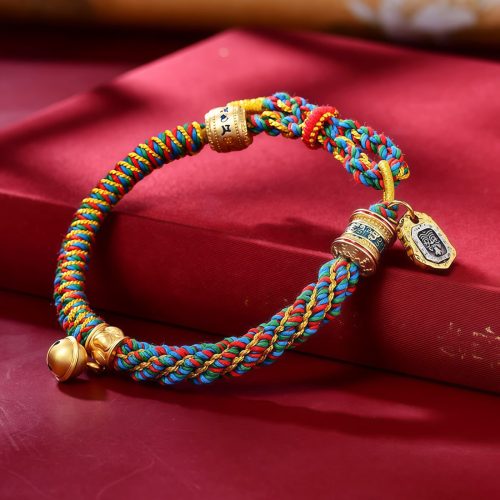 Tibetanisches Zakiram-Armband – Amulett der Wohlhabenden Göttin Tibetanisches Zakiram-Armband – Amulett der Wohlhabenden Göttin