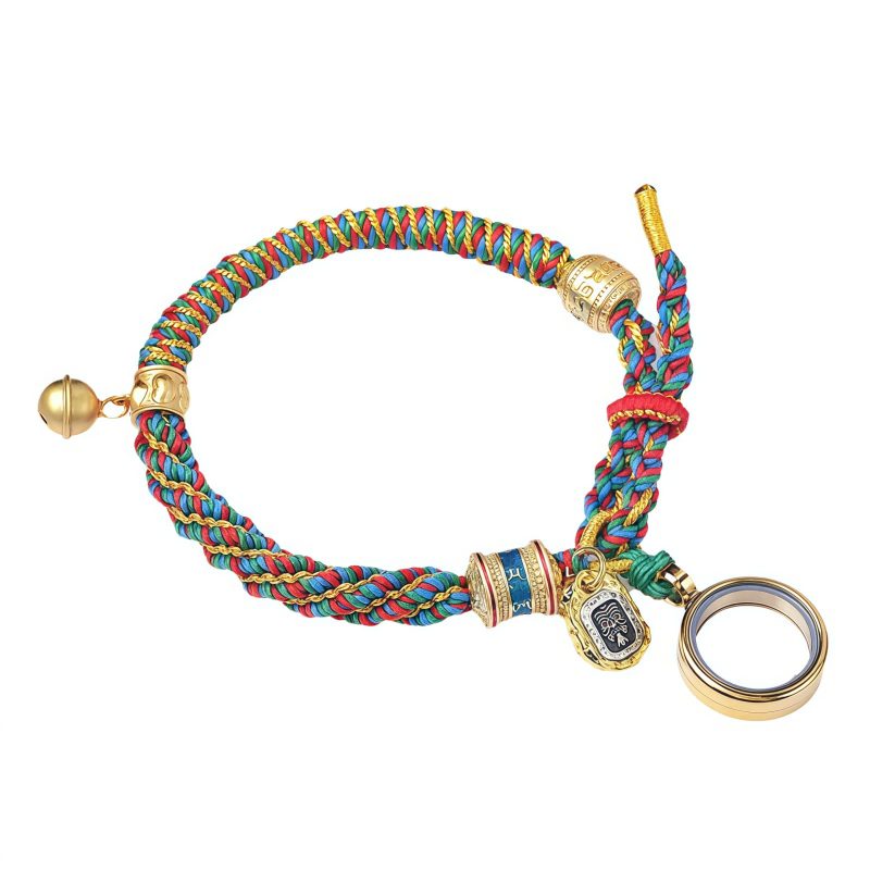 Tibetan Zakiram Goddess of Wealth Amulet Bracelet Tibetan Zakiram Goddess of Wealth Amulet Bracelet