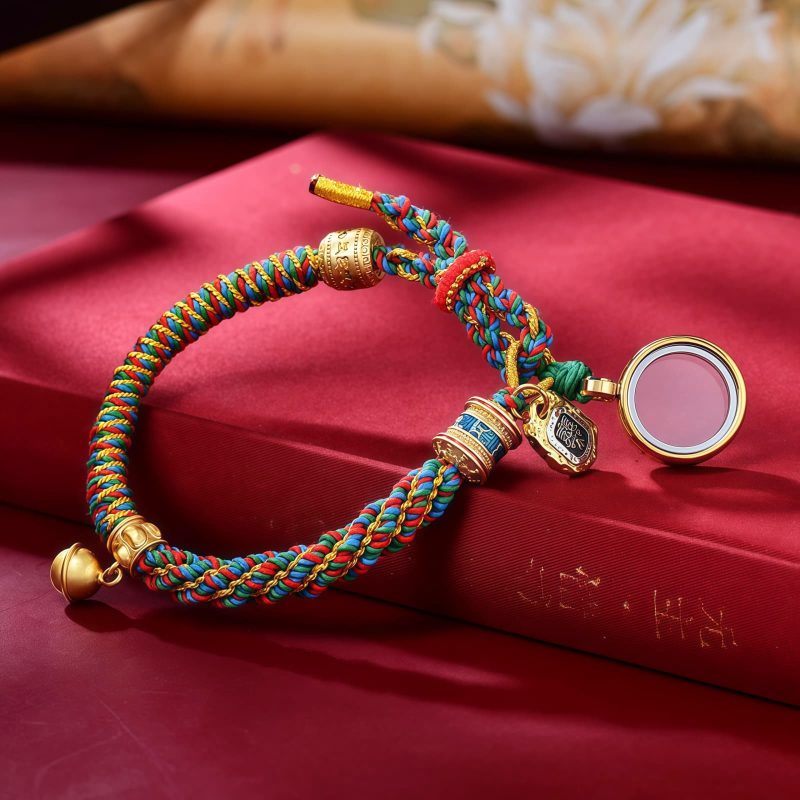 Tibetan Zakiram Goddess of Wealth Amulet Bracelet Tibetan Zakiram Goddess of Wealth Amulet Bracelet
