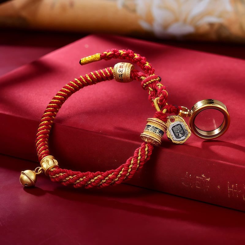 Tibetan Zakiram Goddess of Wealth Amulet Bracelet Tibetan Zakiram Goddess of Wealth Amulet Bracelet