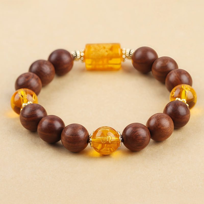 Tibetan Zhennan Wood Om Mani Padme Hum Bracelet Tibetan Zhennan Wood Om Mani Padme Hum Bracelet