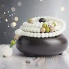 White Jade Bodhi Harmony Bracelet White Jade Bodhi Harmony Bracelet