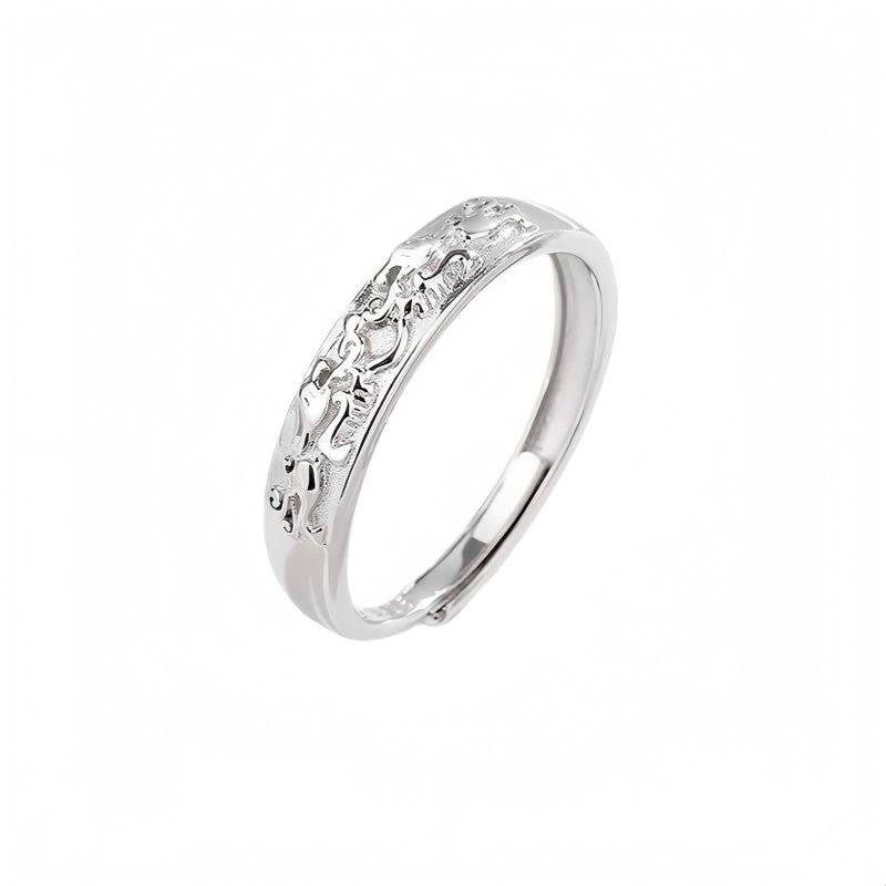 925 Silver Adjustable PiXiu Couple Ring 925 Silver Adjustable PiXiu Couple Ring