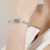 Aquamarine Strawberry Quartz Healing Bracelet Aquamarine Strawberry Quartz Healing Bracelet