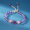 Aquamarine Strawberry Quartz Healing Bracelet Aquamarine Strawberry Quartz Healing Bracelet