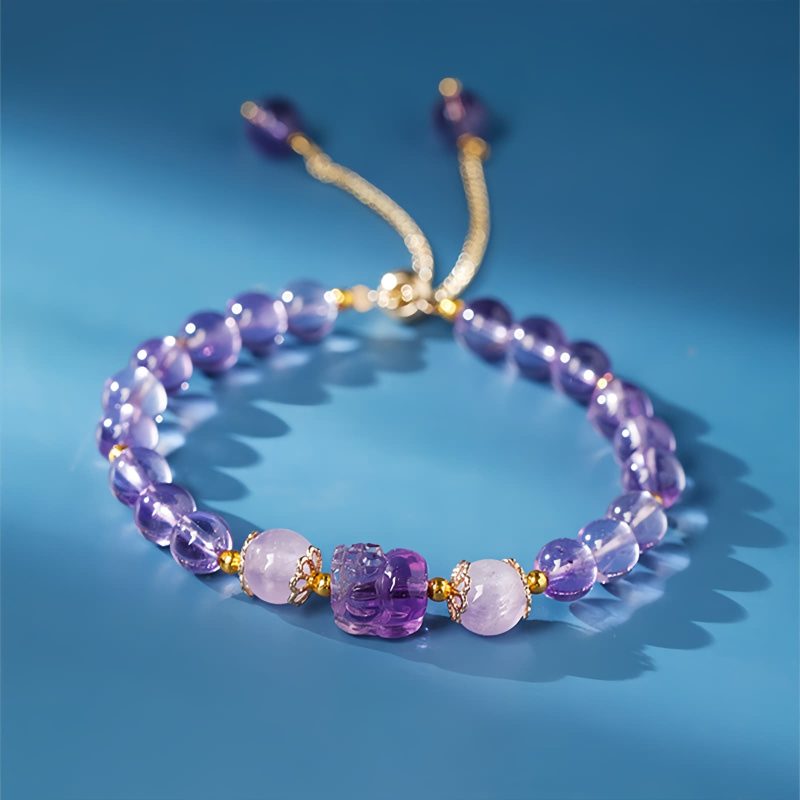 Aquamarine Strawberry Quartz Healing Bracelet Aquamarine Strawberry Quartz Healing Bracelet