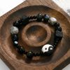 Black Onyx Protection Bracelet with Picasso Jasper Black Onyx Protection Bracelet with Picasso Jasper