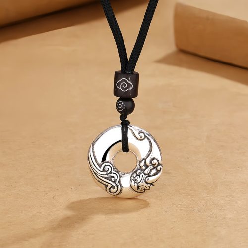 Copper PiXiu Wealth Necklace Pendant Copper PiXiu Wealth Necklace Pendant