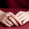 Garnet PiXiu Om Mani Padme Hum Ring Garnet PiXiu Om Mani Padme Hum Ring