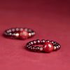 Garnet PiXiu Om Mani Padme Hum Ring Garnet PiXiu Om Mani Padme Hum Ring