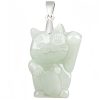 Jade Fortune Cat Prosperity Pendant Necklace Jade Fortune Cat Prosperity Pendant Necklace