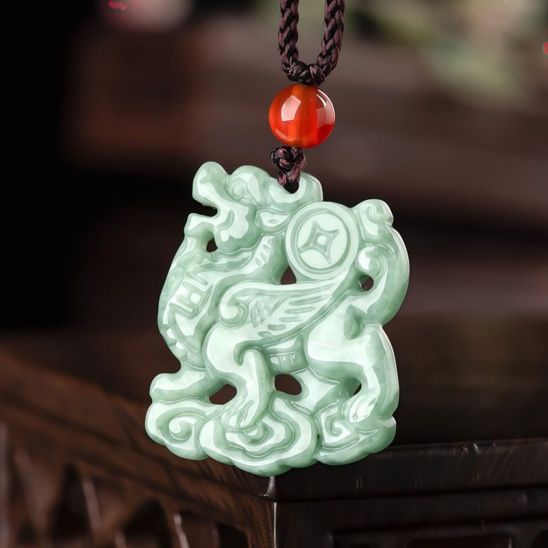 Jade PiXiu Wealth Pendant Necklace Jade PiXiu Wealth Pendant Necklace