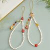 Natural Pearl Cinnabar Healing Phone Decoration Natural Pearl Cinnabar Healing Phone Decoration