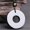 Obsidian Wealth Pixiu Pendant Necklace Obsidian Wealth Pixiu Pendant Necklace