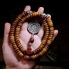 Pulsera Mala Tibetana de 108 Cuentas en Hueso de Yak, Dzi y PiXiu Tibetan 108 Mala Yak Bone Dzi PiXiu Bracelet