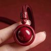 Tibetan Cinnabar Om Mani Padme Hum Pendant Necklace Tibetan Cinnabar Om Mani Padme Hum Pendant Necklace