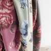 Tibetan Polyester Rose Print Shawl Tibetan Polyester Rose Print Shawl
