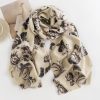 Tibetan Polyester Rose Print Shawl Tibetan Polyester Rose Print Shawl