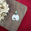 White Jade Elephant Luck Pendant Necklace White Jade Elephant Luck Pendant Necklace