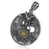 Yin Yang Bagua Copper Pendant Necklace Yin Yang Bagua Copper Pendant Necklace