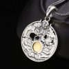 Yin Yang Bagua Copper Pendant Necklace Yin Yang Bagua Copper Pendant Necklace