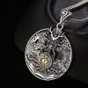 Yin Yang Bagua Copper Pendant Necklace Yin Yang Bagua Copper Pendant Necklace