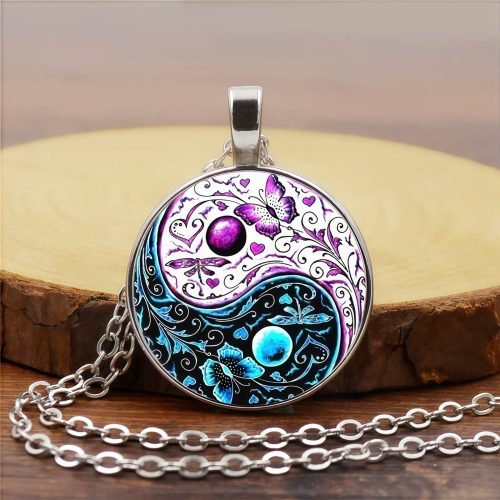 Pingente Yin Yang de Cobre para Equilíbrio