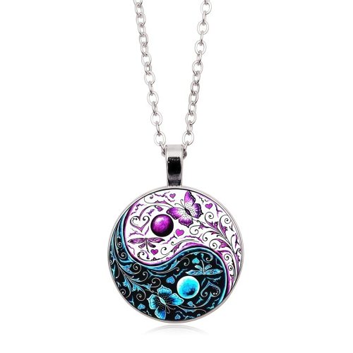 Pingente Yin Yang de Cobre para Equilíbrio